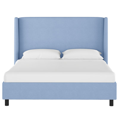 Joss&MainMilan Wingback Upholstered Milan Upholstered Bed Frame storage 3